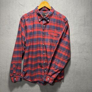 Hurley Shirt Men's Extra Large Button Up Long Sleeve Gray Plaid Surfer Pocket